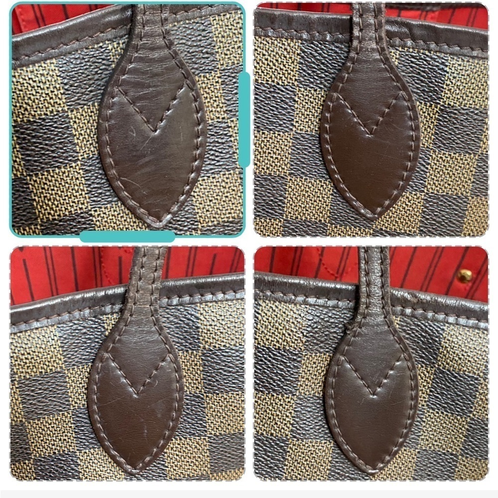 LOUIS VUITTON Damier Ebene Neverfull MM Tote Shoulder Bag SP3098 - Picture 12 of 17
